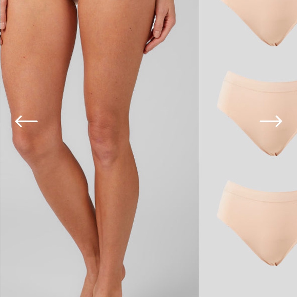 32 Degrees Seamless Black Bikini Panties